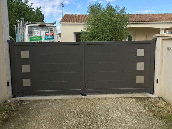 Portail Aluminium Anthracite